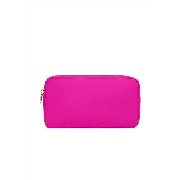NEW STONEY CLOVER LANE classic small pouch in fuchsia - Picture 1 of 3